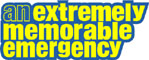 An Extremely Memorable Emergency logo