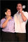 James and Ali, conjoined cold callers