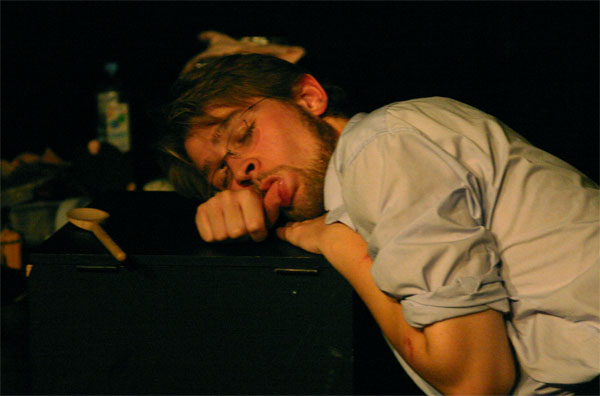 Andrew, sleeping softly